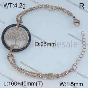 SS Ceramic Bracelet  3490025bhia-676