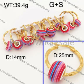 SS Earrings  3E30272bika-212