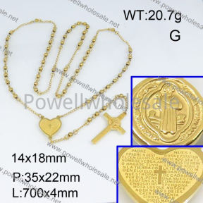 SS Necklace  3N20187bhil-692