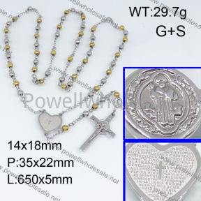 SS Necklace  3N20215bhjl-692