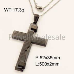 SS Necklace  3N20428vhha-317