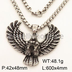 SS Necklace  3N20451vbpb-452