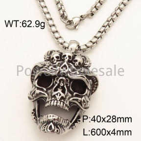 SS Necklace  3N20460vbpb-452