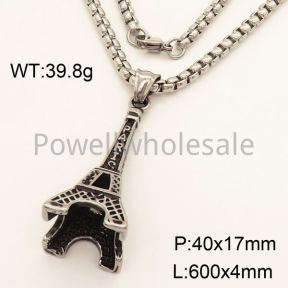 SS Necklace  3N20463vbpb-452