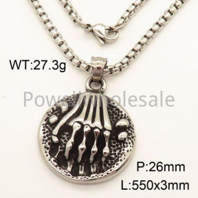 SS Necklace  3N20478vbpb-452