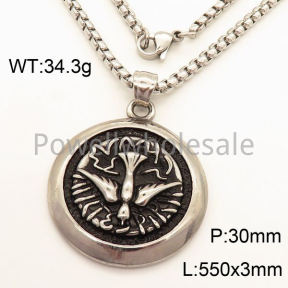 SS Necklace  3N20492vbpb-452