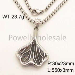 SS Necklace  3N20493vbpb-452