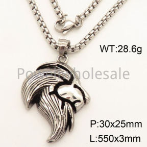 SS Necklace  3N20500vbpb-452