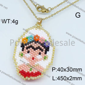 SS Necklace  3N30024vhnv-690