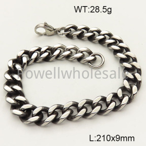 SS Bracelet  6B21180vhha-240