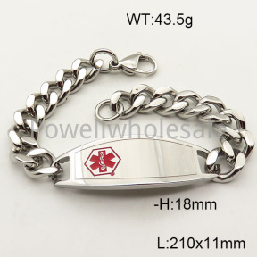 SS Bracelet  6B30712ahjb-240