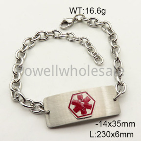 SS Bracelet  6B30714bbov-240