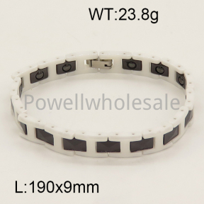SS Ceramic Bracelet  6B9000058vila-244