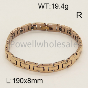 SS Ceramic Bracelet  6B9000076ajvb-244