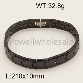 SS Ceramic Bracelet  6B9000077ajvb-244