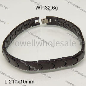 SS Ceramic Bracelet  6B90012vila-244
