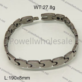 SS Ceramic Bracelet  6B90030aivb-244