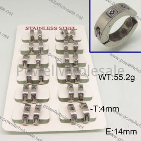 SS Earrings  6E30154ajvb-658