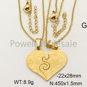 SS Necklace  6N21144vbnb-704