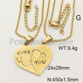 SS Necklace  6N21150vbnb-704