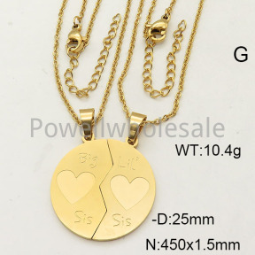 SS Necklace  6N21161vbnb-704