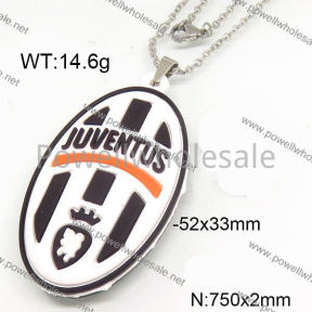 SS Necklace  6N30204vbmb-628