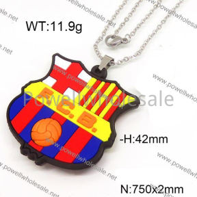 SS Necklace  6N30218vbmb-628