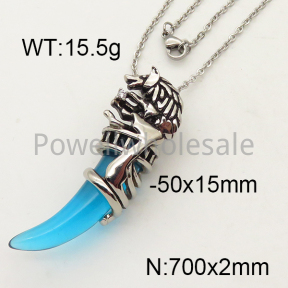SS Necklace  6N4001139vbpb-317