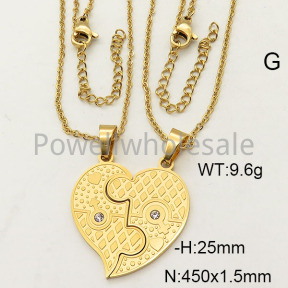 SS Necklace  6N41036vbnb-704