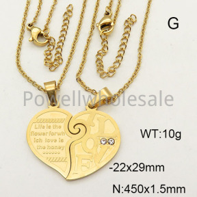SS Necklace  6N41044vbnb-704