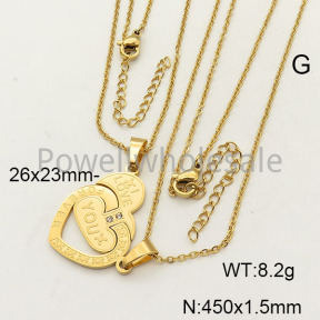 SS Necklace  6N41046vbnb-704