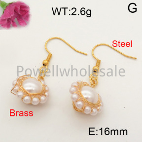 Shell Pearl  Earring  F3E300635vbnb-L005