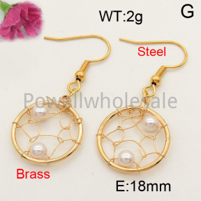 Shell Pearl  Earring  F3E300640vbnb-L005