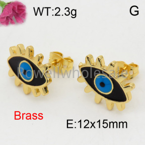 Fashion Brass Earrings  F3E300744ablb-L017