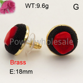Fashion Brass Earring  F3E400792bhia-L005
