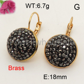 Fashion Brass Earring  F3E400804ahlv-L005