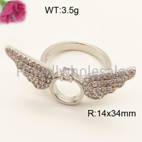 Fashion Ring  7#--8#  F3R40160vbnb-K70