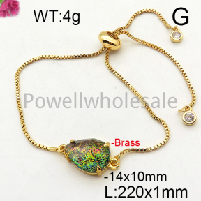 Fashion Brass Bracelet  F6B402380bhia-J101