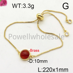 Fashion Brass Bracelet  F6B402388vhha-J101