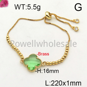 Fashion Brass Bracelet  F6B402391bhva-J101