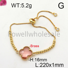 Fashion Brass Bracelet  F6B402394bhva-J101