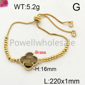 Fashion Brass Bracelet  F6B402395bhva-J101