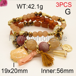 Fashion Bracelet  F6B402411bbov-K102
