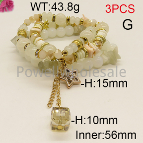 Fashion Bracelet  F6B402425bbov-K102