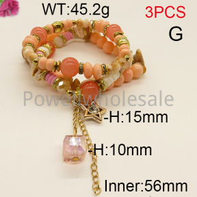 Fashion Bracelet  F6B402427bbov-K102