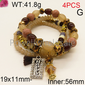 Fashion Bracelet  F6B402448bbov-K102