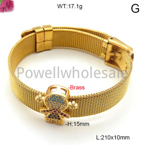 Fashion Brass Bangle  F6BA40864bhia-L002