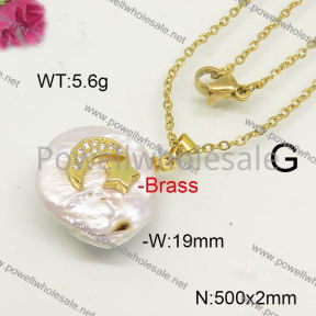 Fashion Necklace  F6N41534ahlv-J66