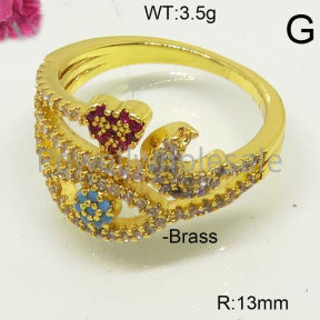 Fashion Ring  6#--9#  F6R40089bhia-L47