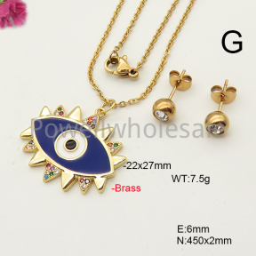 Fashion Brass Sets  F6S01150bhia-J39